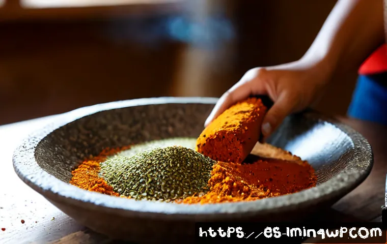 향신료 블렌드의 맛 비교와 조화 관련 이미지 1